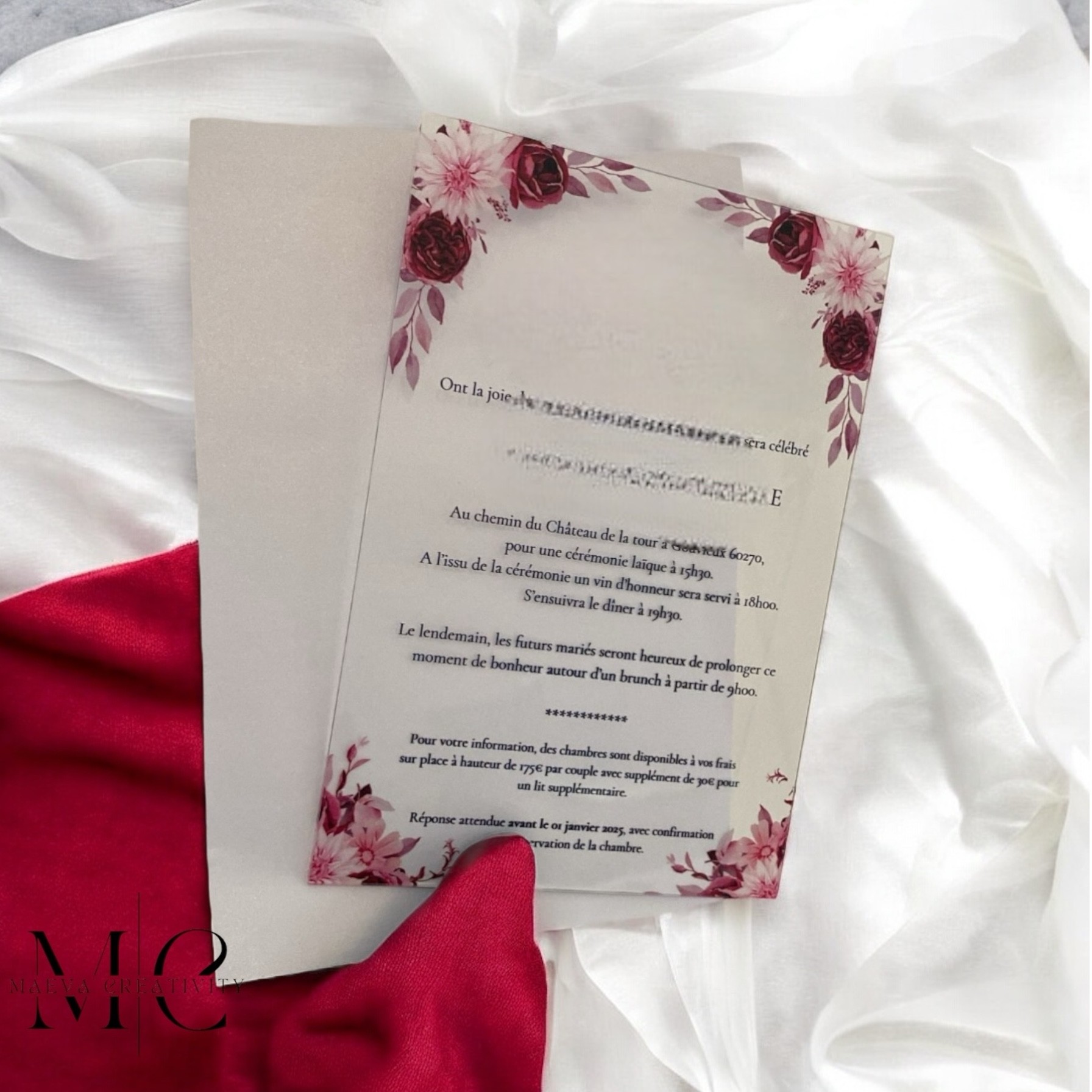 Faire-part Mariage